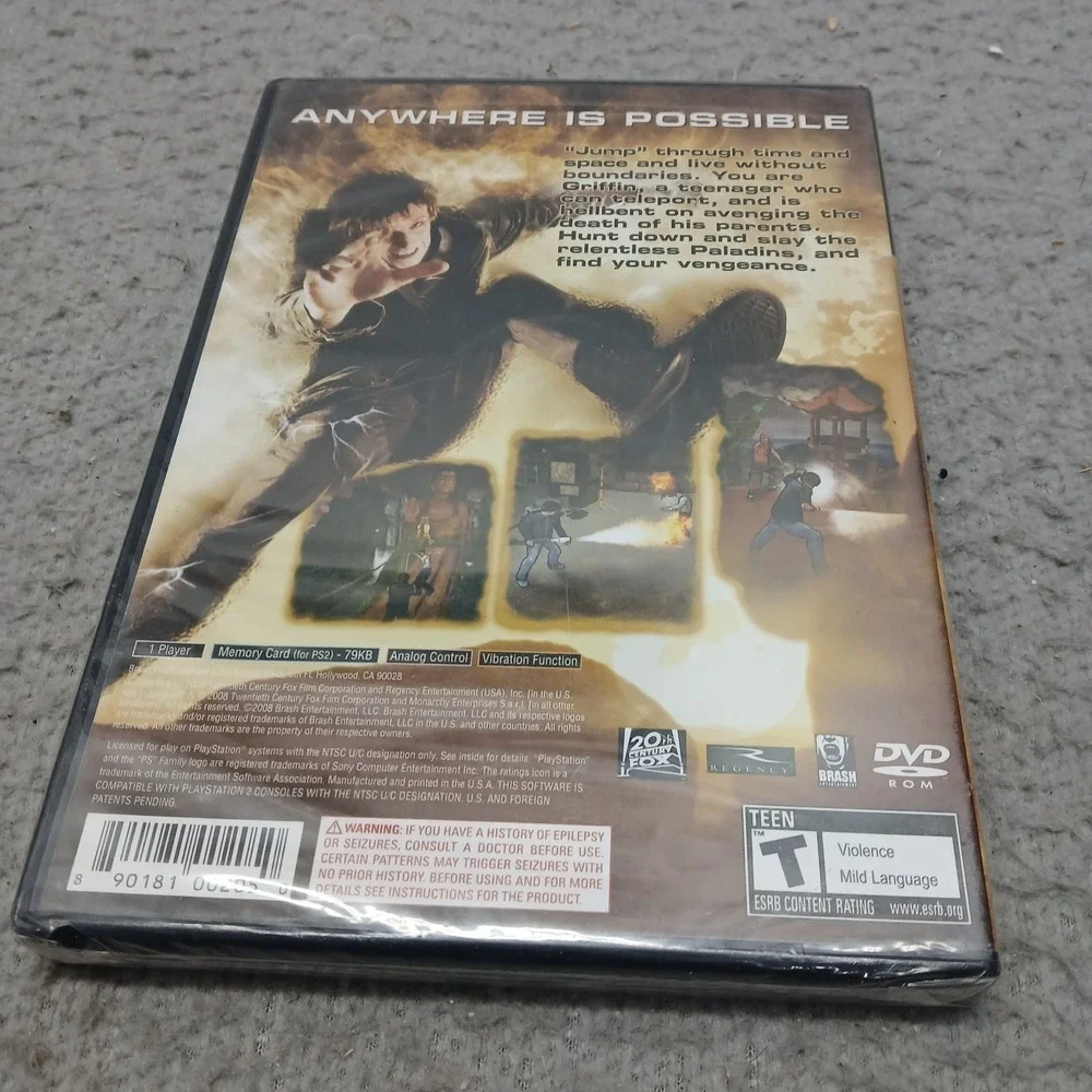 Jumper Griffin's Story (Sony PlayStation 2, 2008) Brash Entertainment Beat'em Up